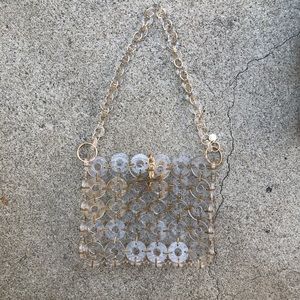 Acrylic Cult Gaia Jasmin Shoulder Bag in Clear